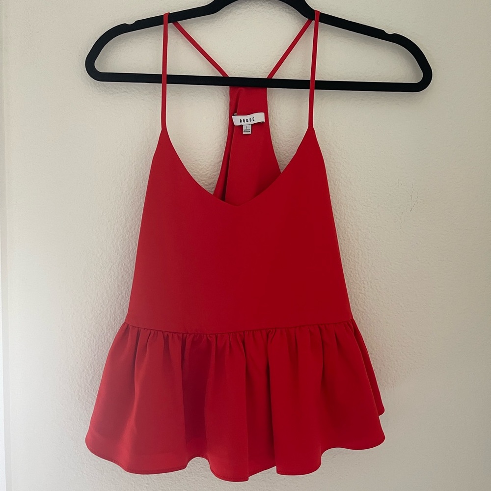 Boutique peplum top